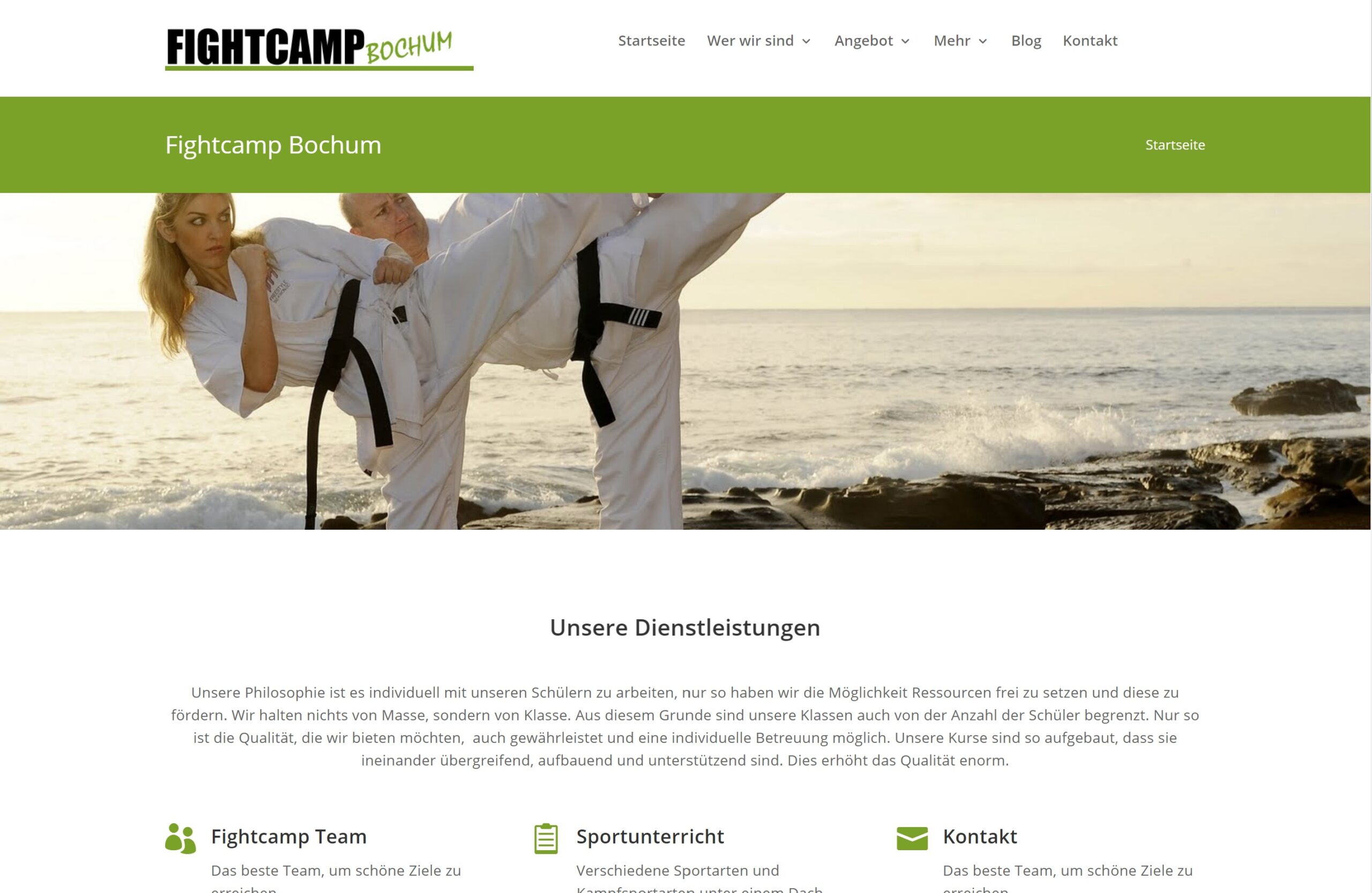 Fightcamp-Bochum-Projekt